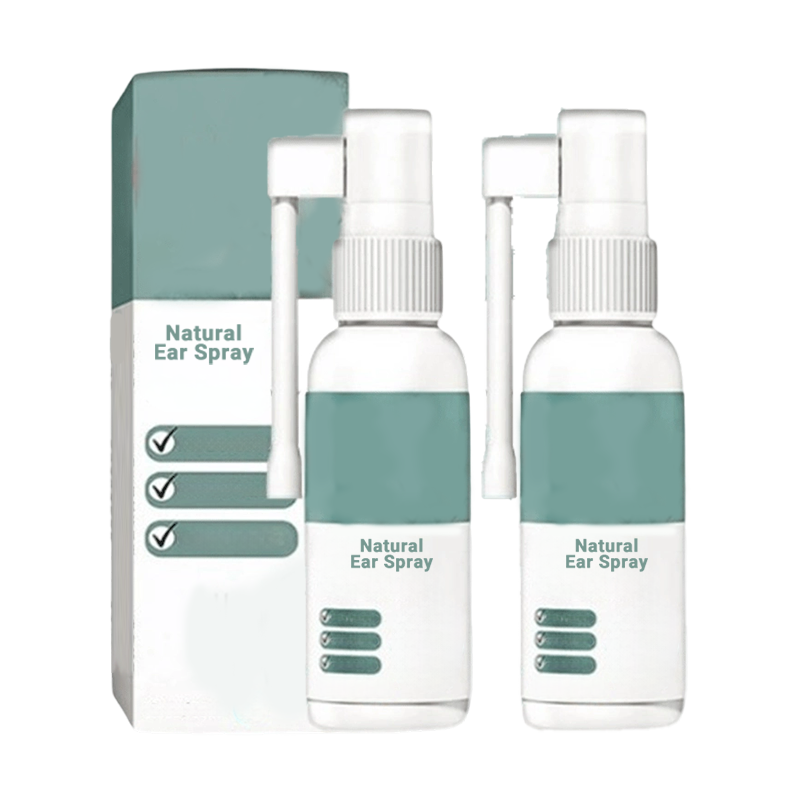 2x Natural Ear Spray