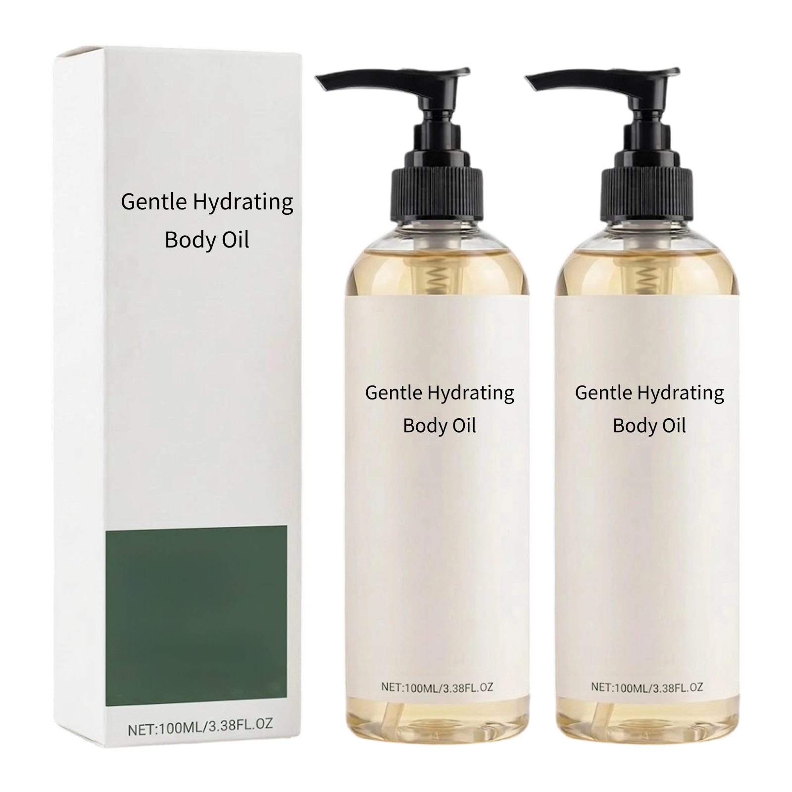 2x Effortless Daily Body Oil