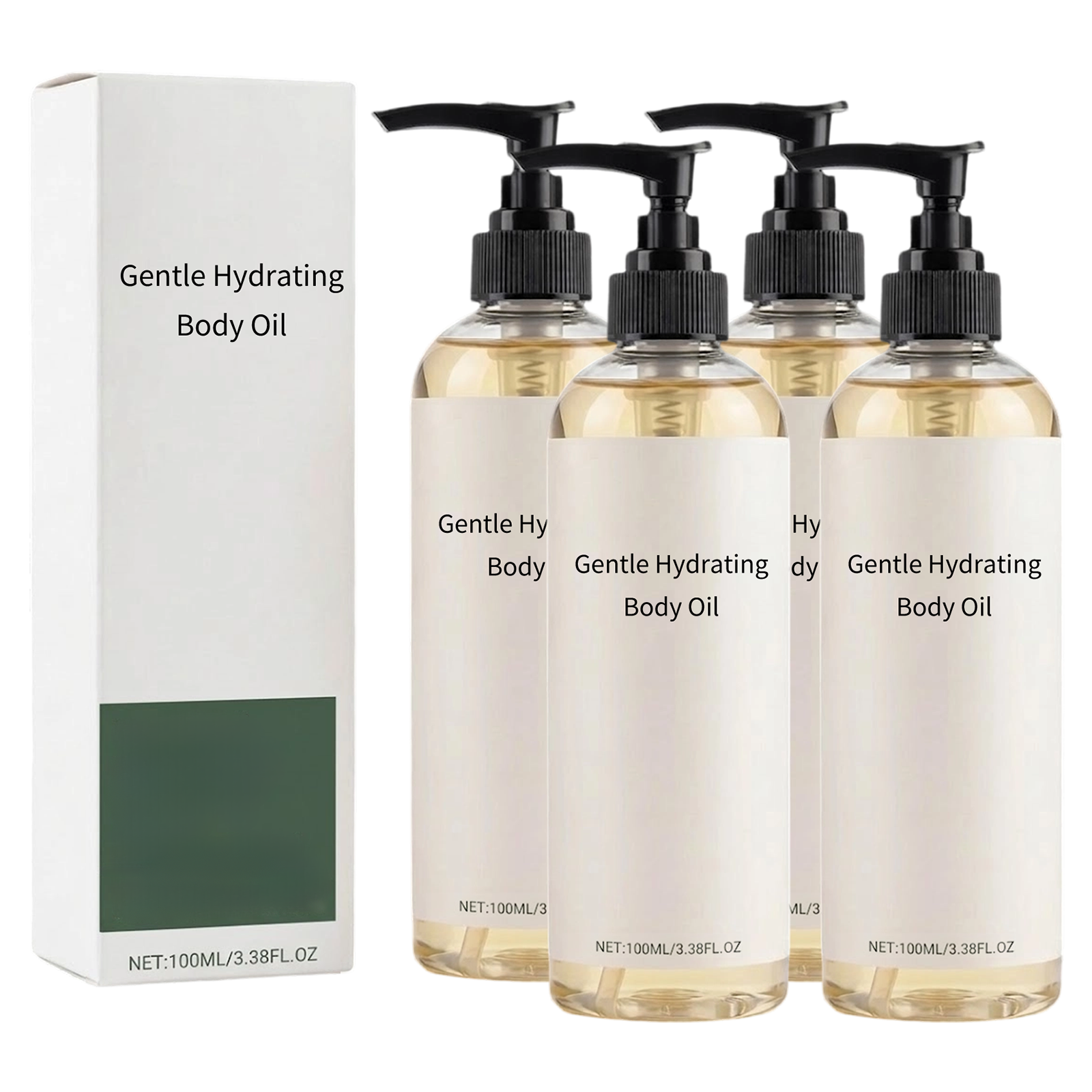 4x Effortless Daily Body Oil