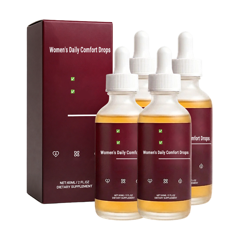 4x Women's Daily Comfort Drops