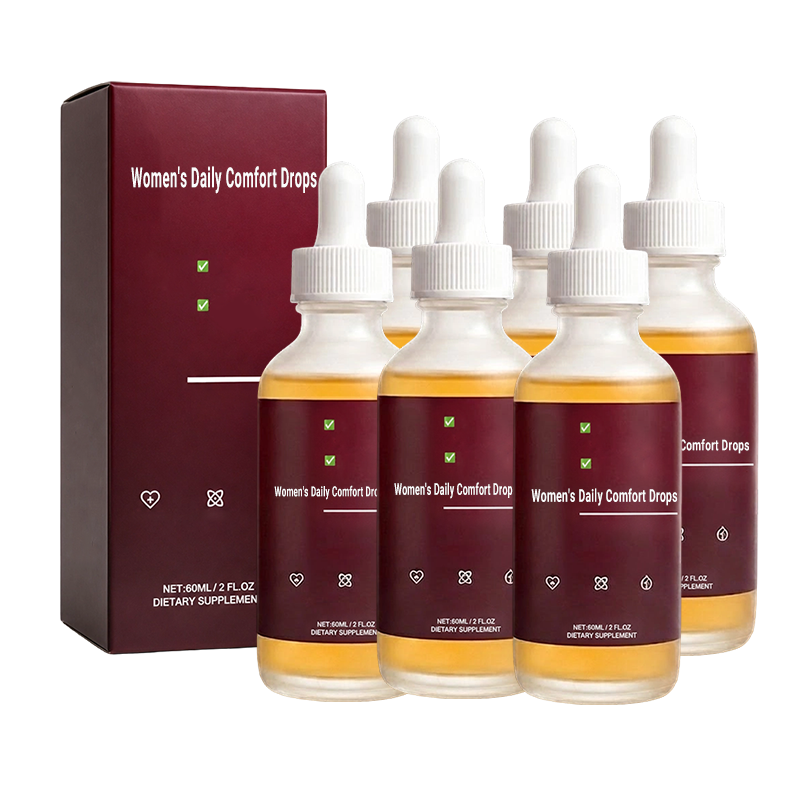 6x Women's Daily Comfort Drops