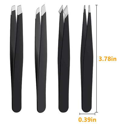 Elycura Multi-Tip Tweezers Set